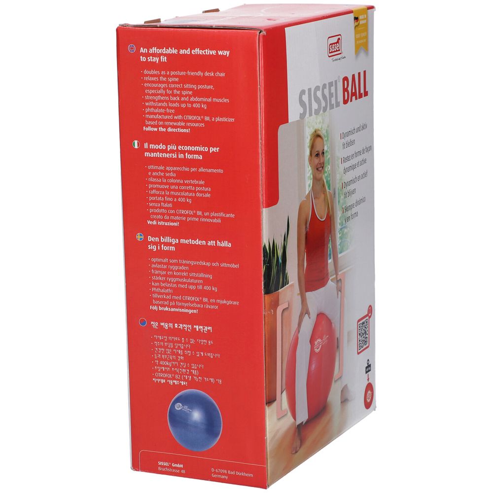 Sissel Ball Ballon 65cm Rouge