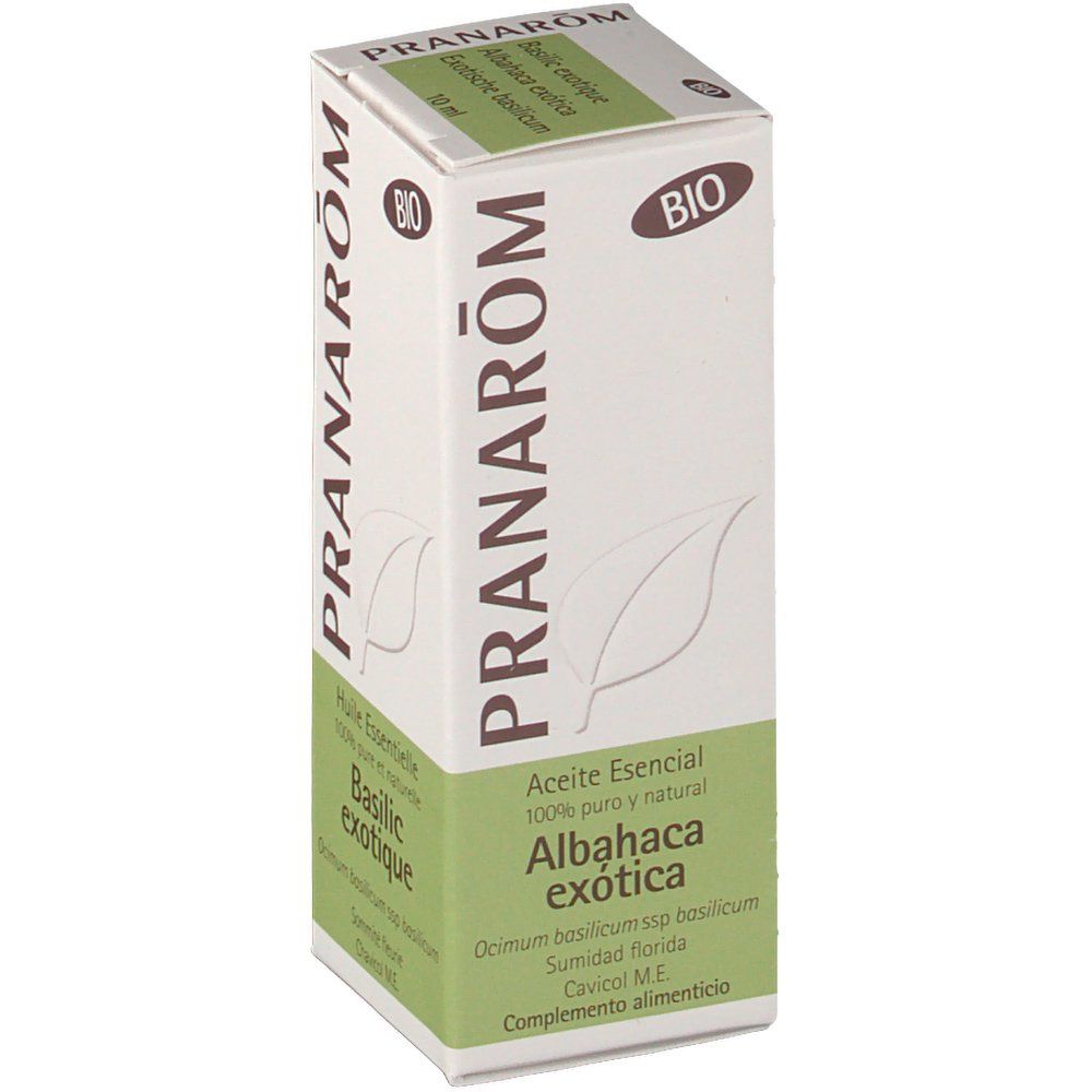 Pranarôm Basilic Exotique Huile Essentielle Bio