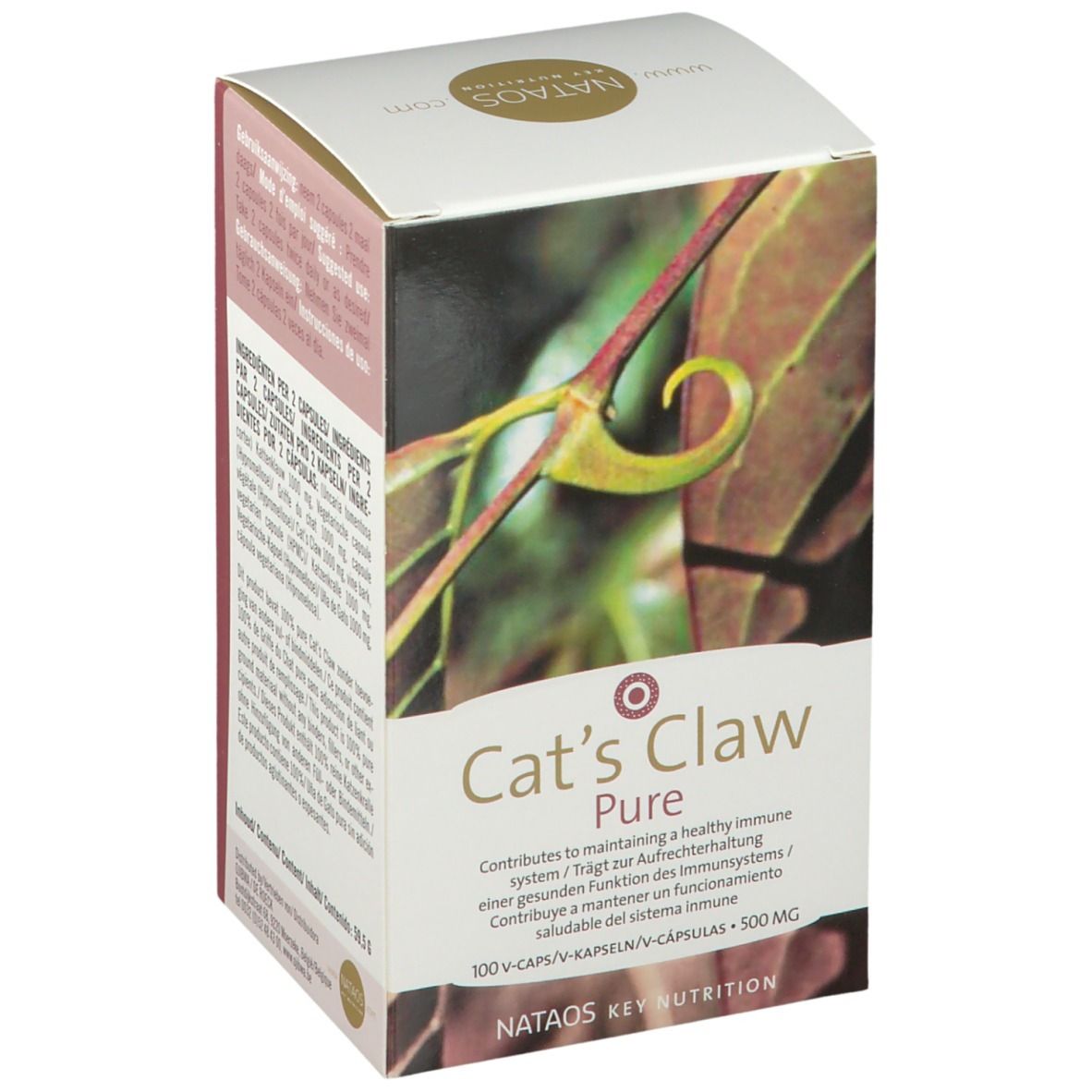 Nataos Key Nutrition Cat's Claw