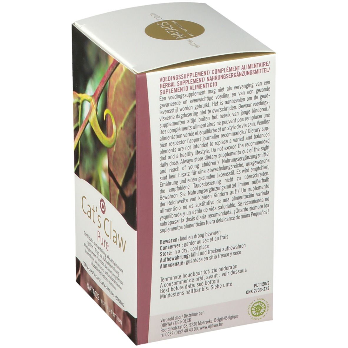 Nataos Key Nutrition Cat's Claw