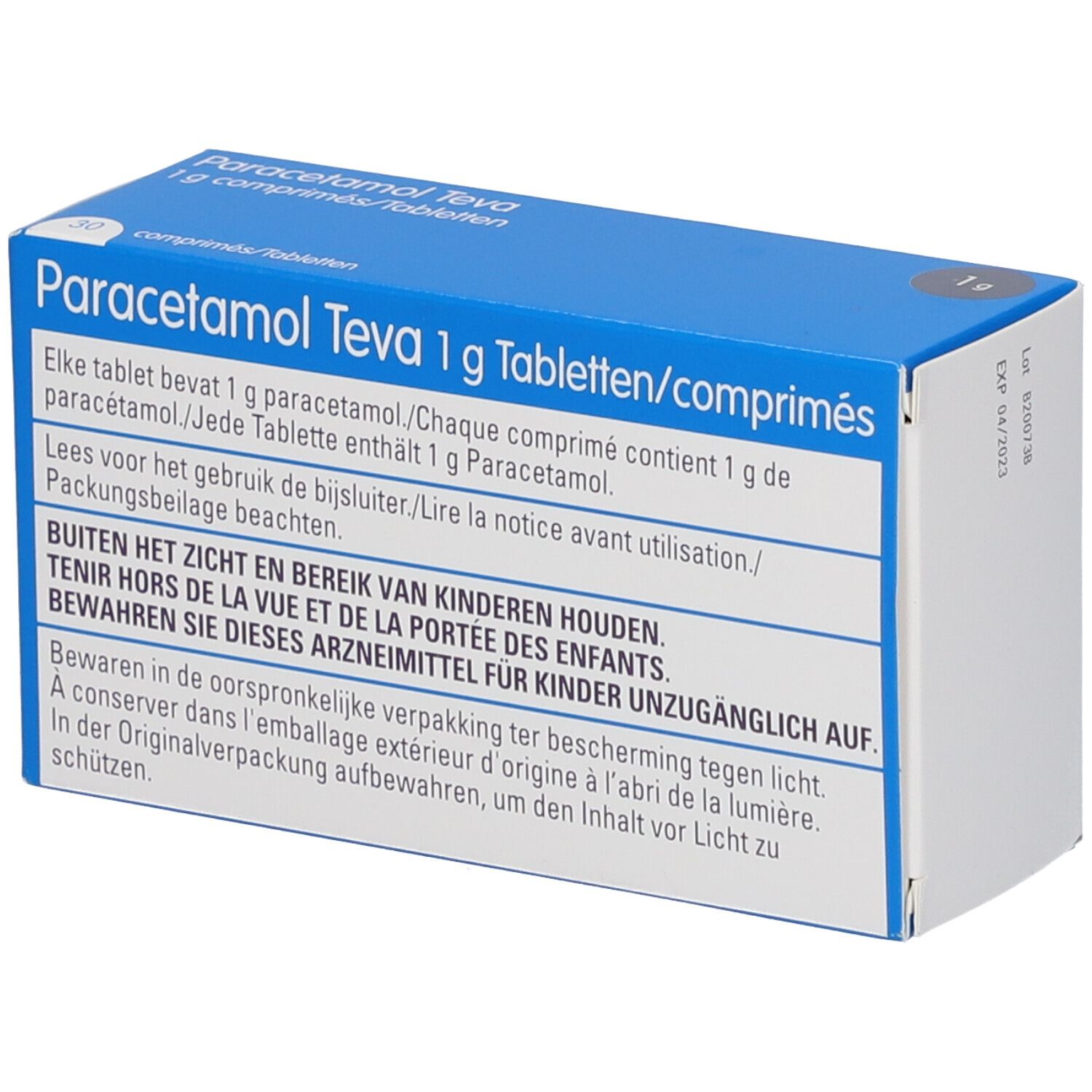 Paracetamol Teva 1g