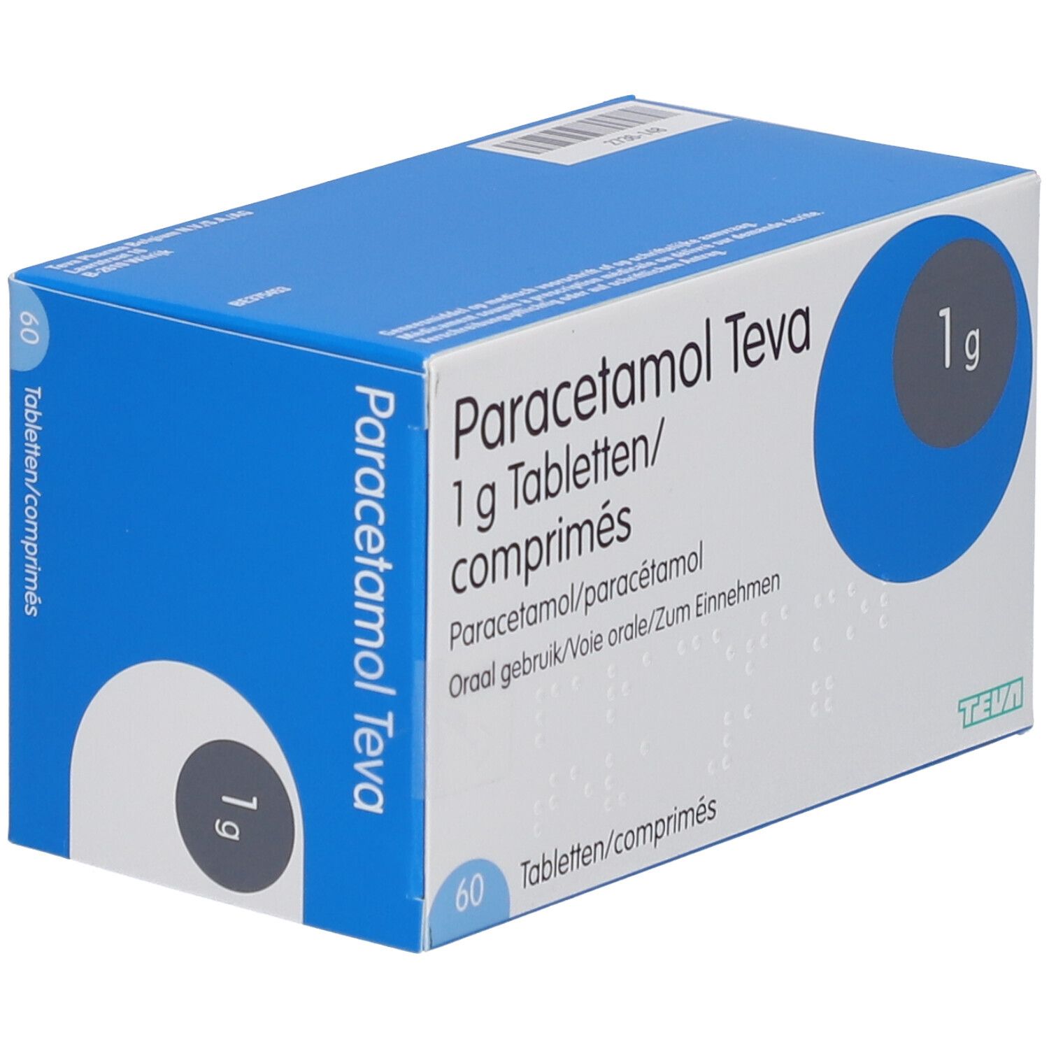 Paracetamol Teva 1g