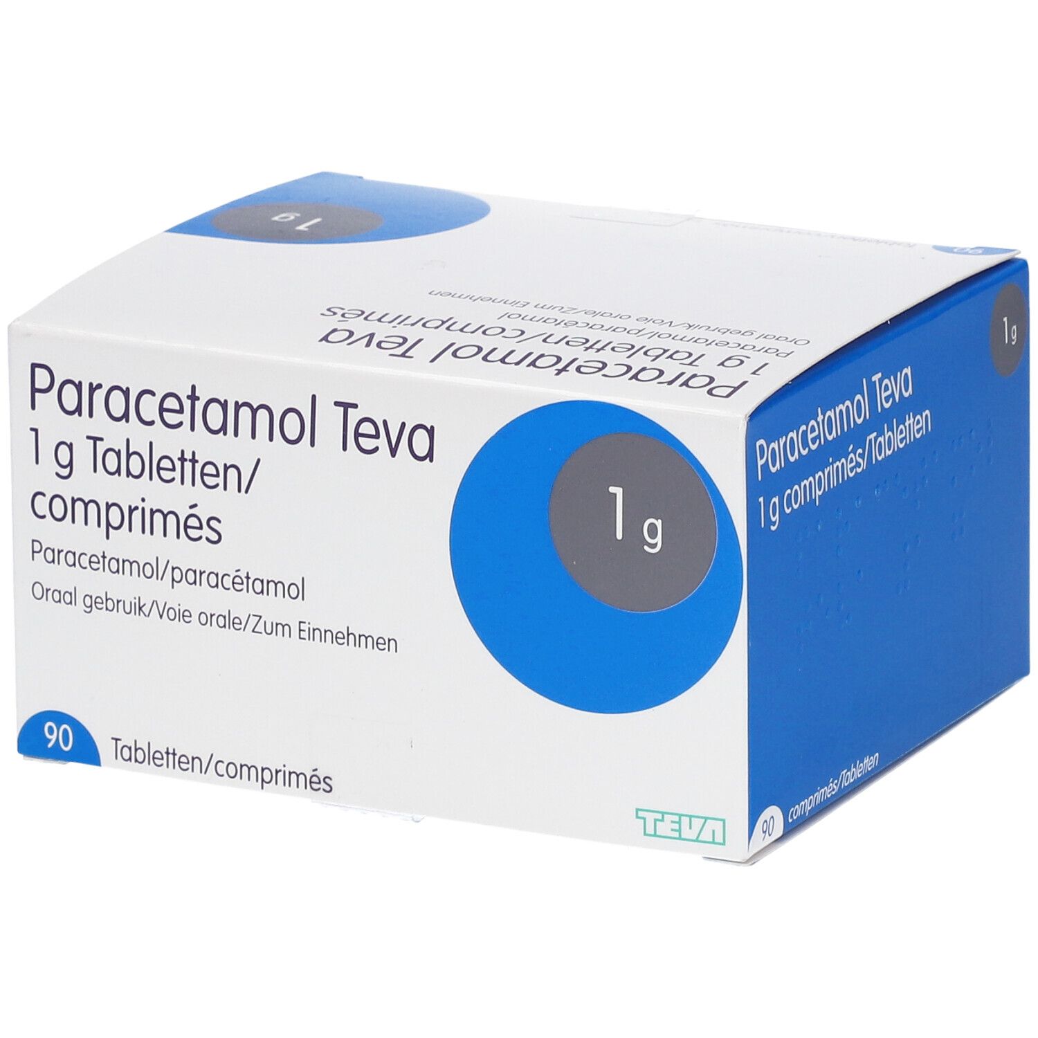 Paracetamol Teva 1g