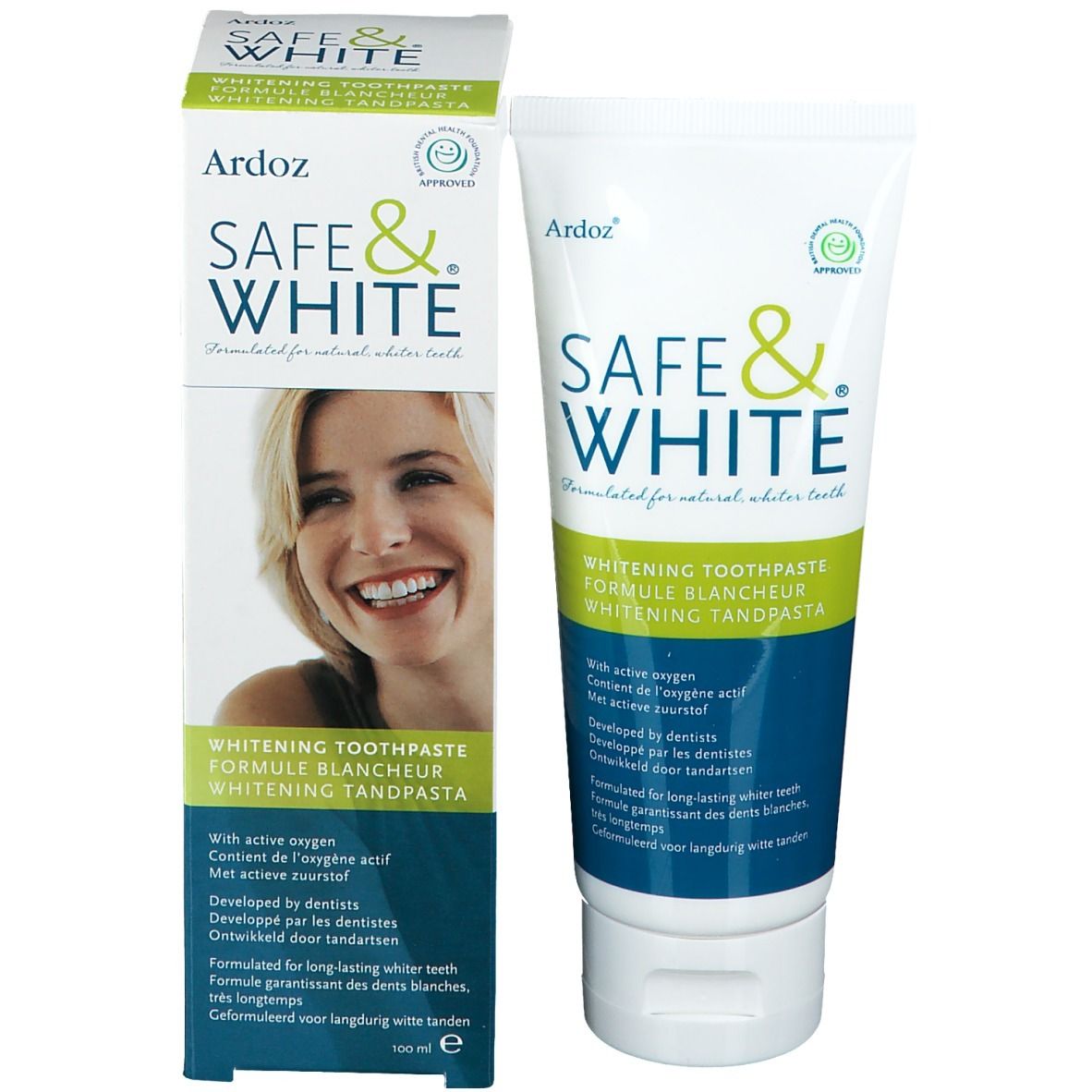 Safe & White Whitening Tandpasta