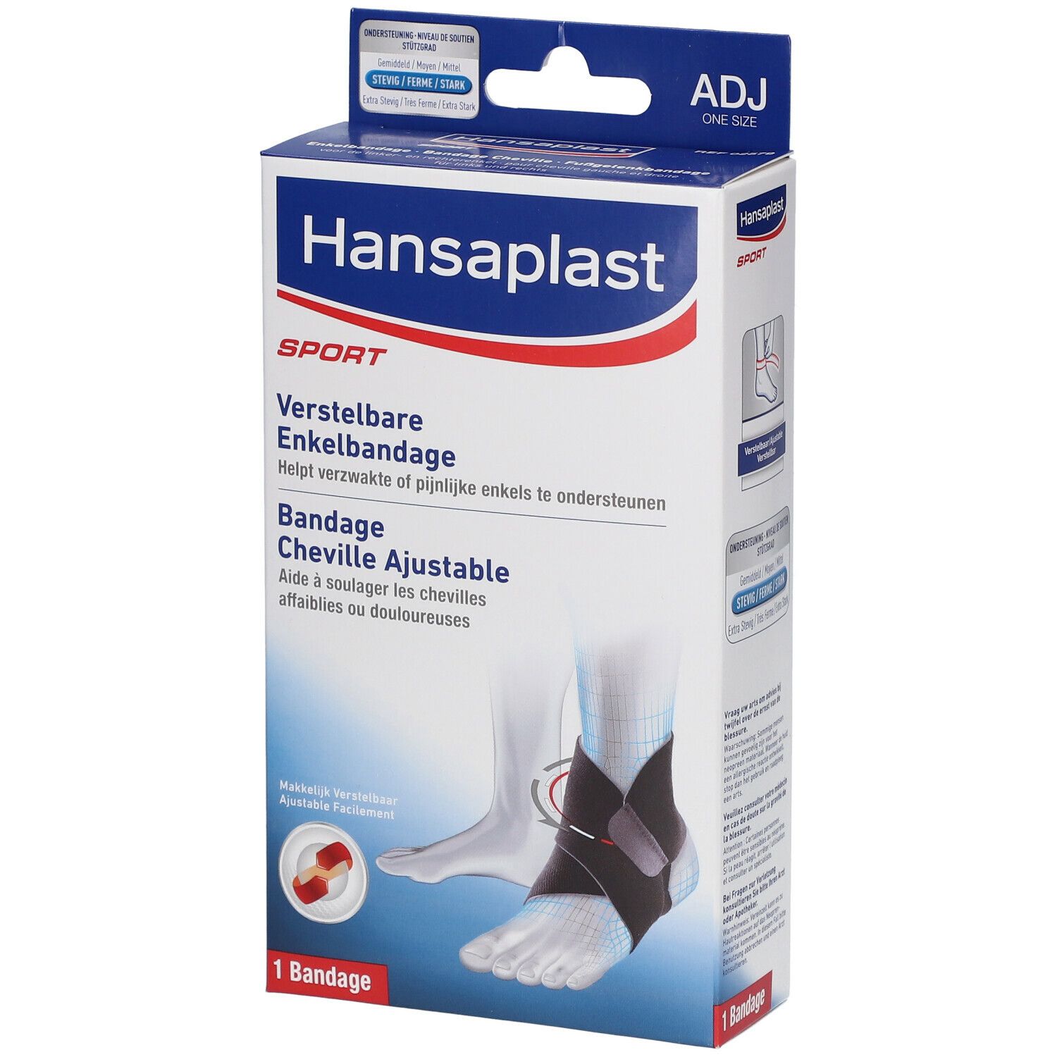 Hansaplast Sport Enkelbandage Verstelbaar