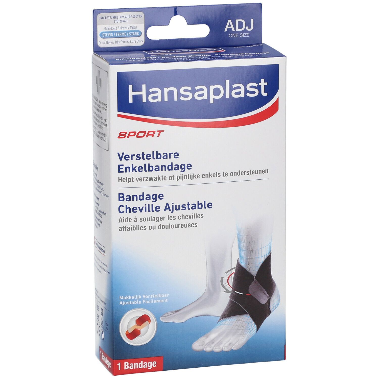 Hansaplast Sport Enkelbandage Verstelbaar