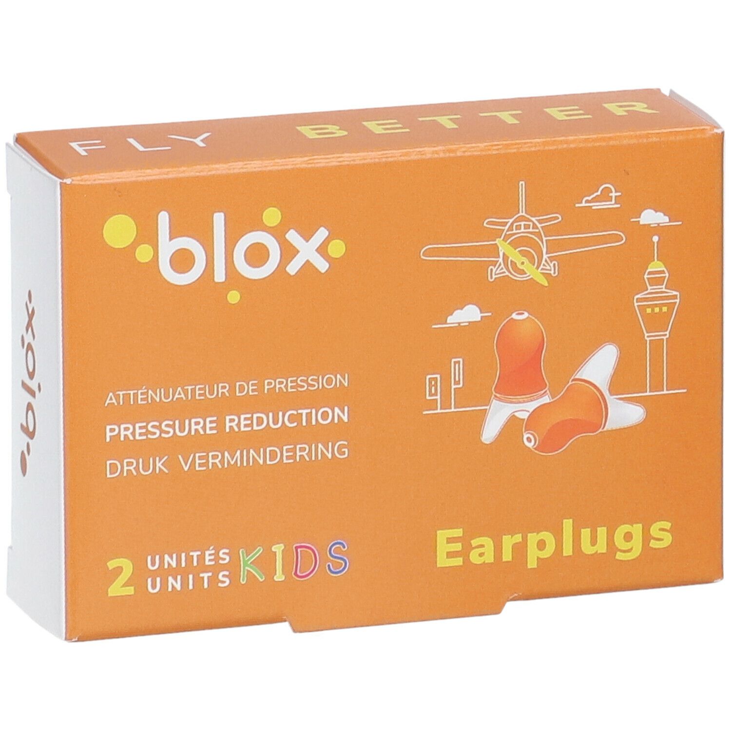 blox® Fly Better Bouchons d'Oreille Enfants