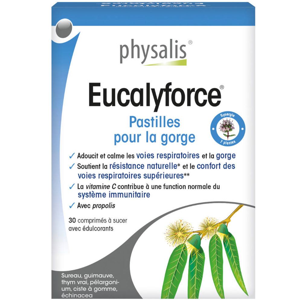 Physalis® Eucalyforce Pastilles pour la Gorge