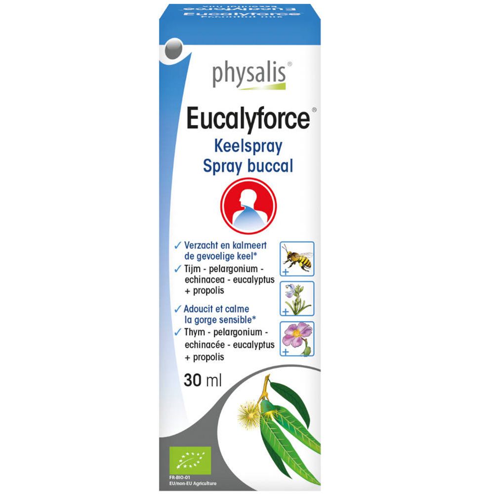 Physalis® Eucalyforce Spray Buccal Bio