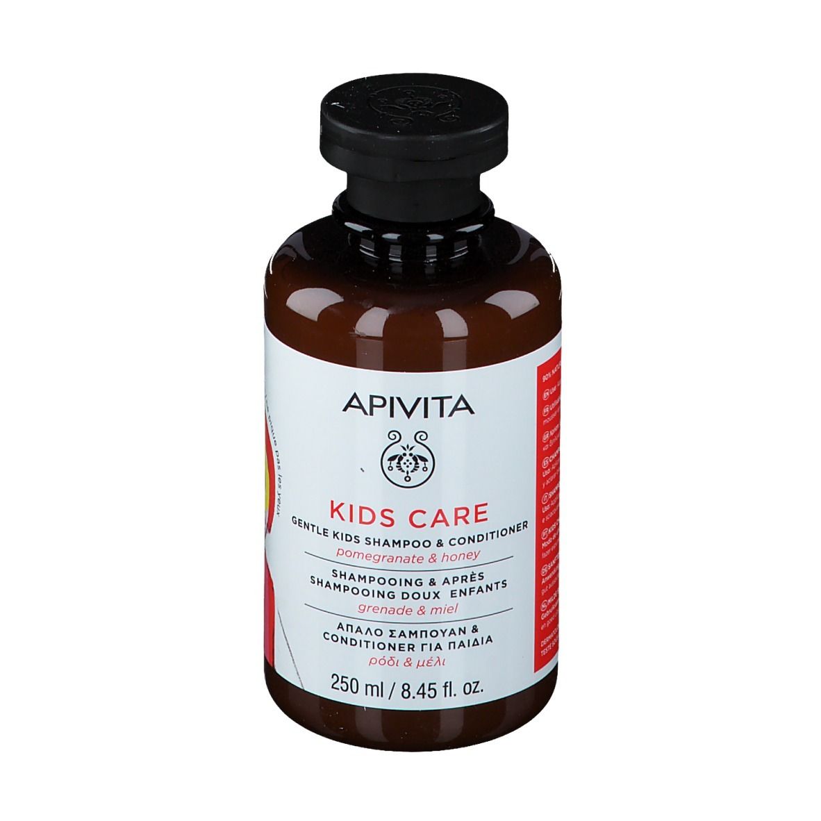 Apivita Kids Shampoing & Apres-Shampoing À La Grenade & Au Miel