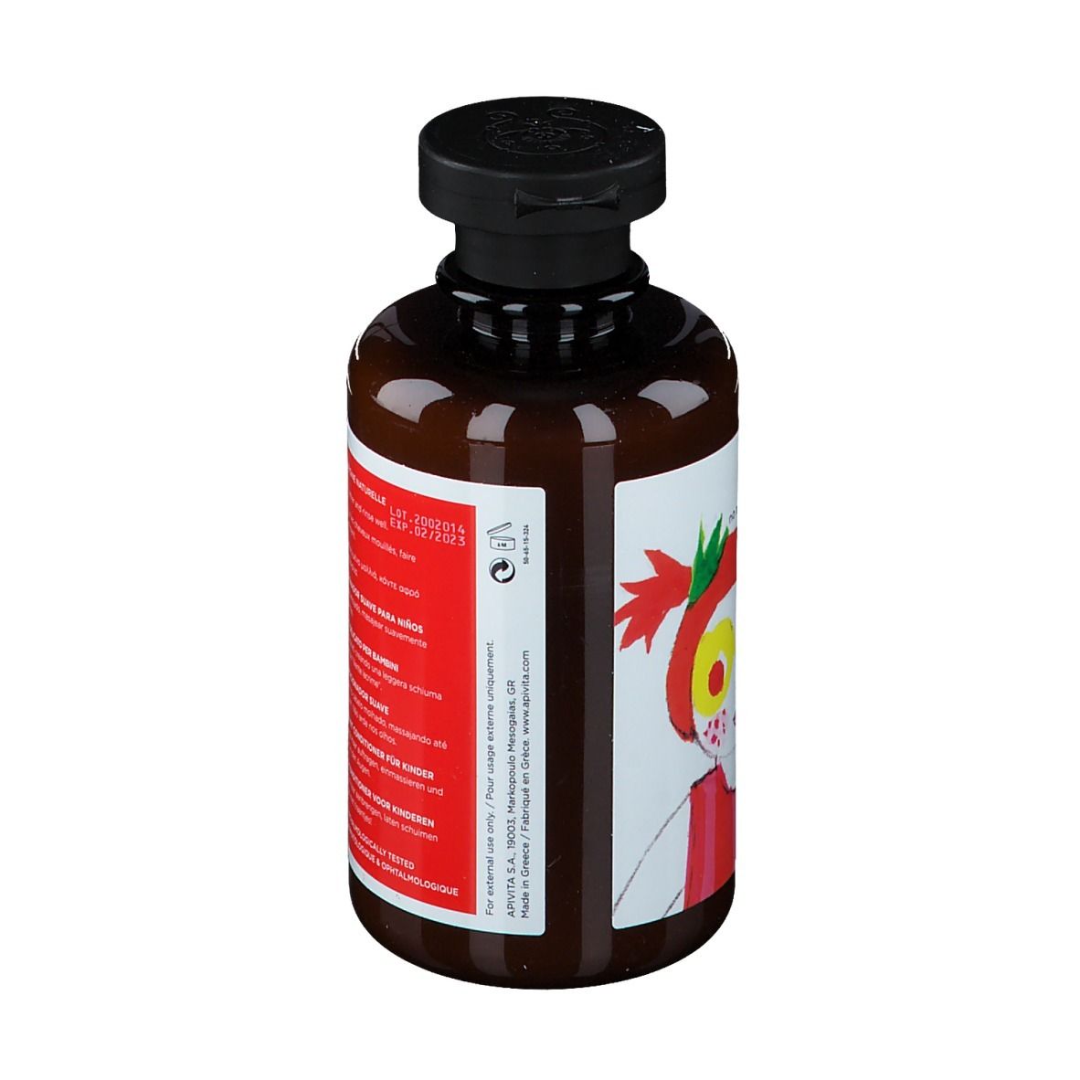 Apivita Kids Shampoing & Apres-Shampoing À La Grenade & Au Miel