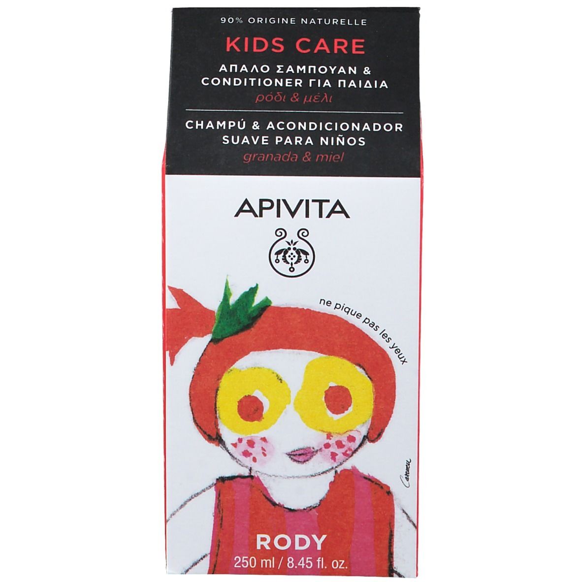 Apivita Kids Shampoing & Apres-Shampoing À La Grenade & Au Miel