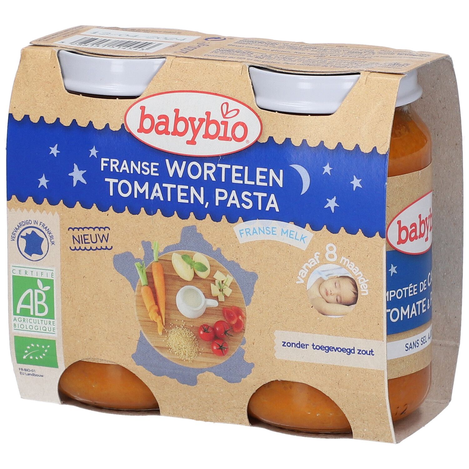 Babybio Bipack Légumes-Pâte