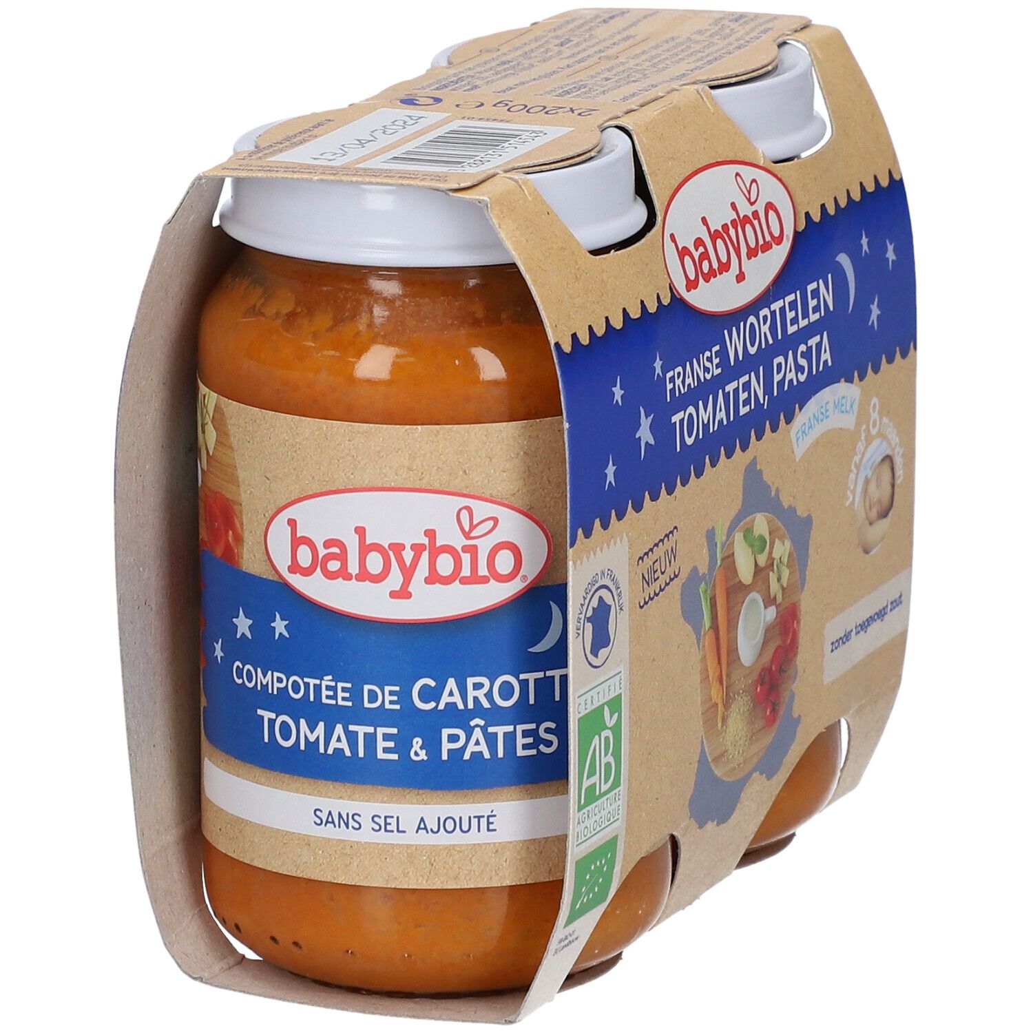 Babybio Bipack Légumes-Pâte