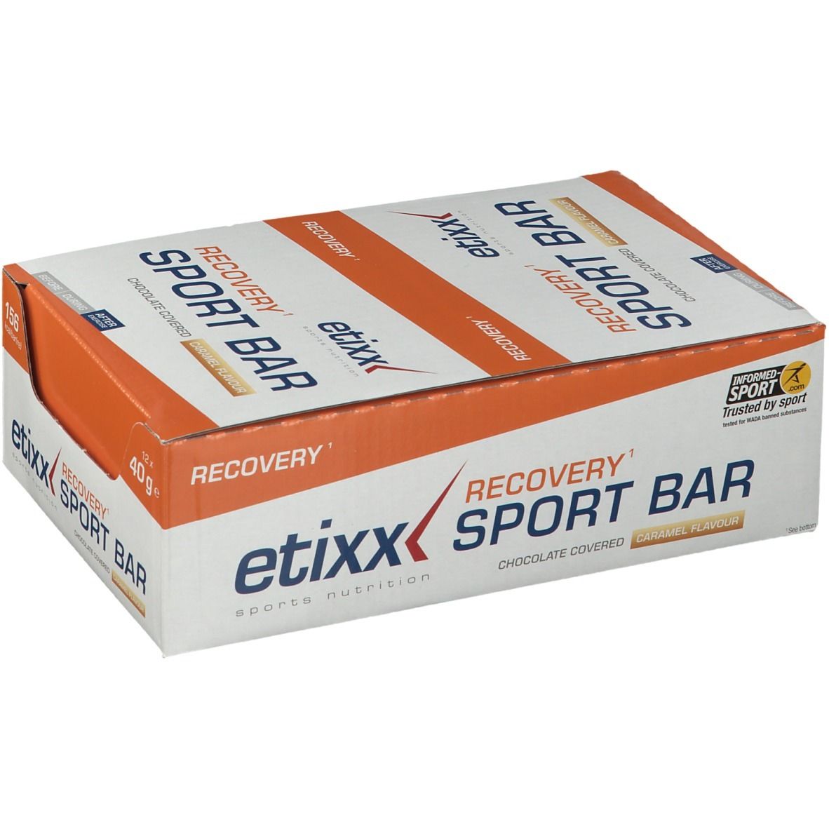 Etixx Recovery + Energy Sport Bar Caramel