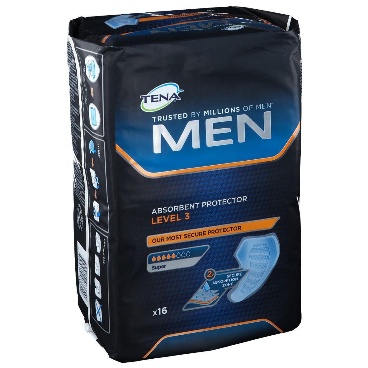TENA Men Absorberende Bescherming Level 3 (Super)