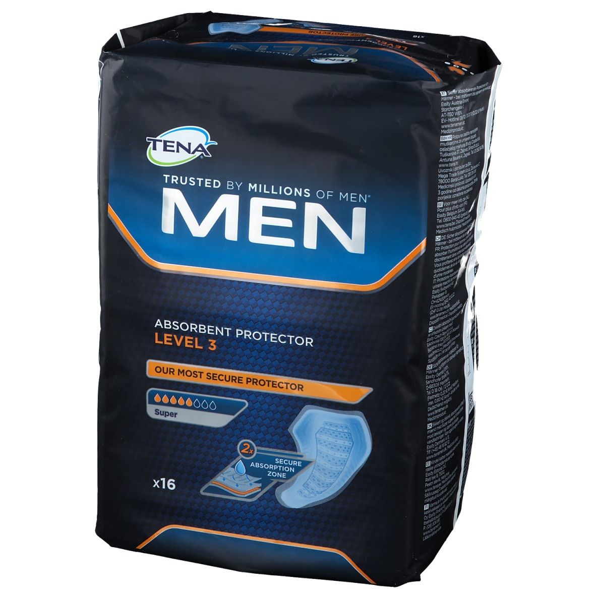 TENA Men Absorberende Bescherming Level 3 (Super)