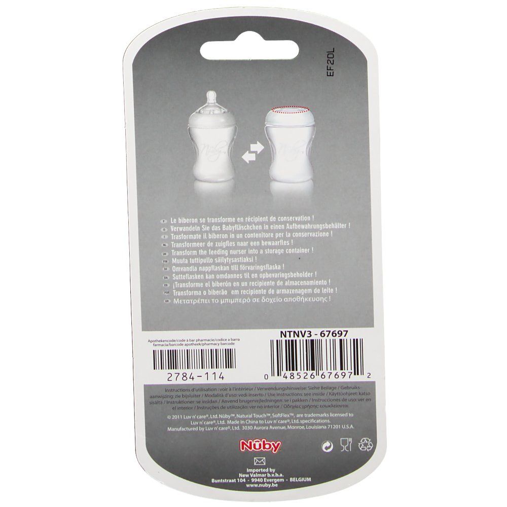 Nuby Natural Touch Soft Flex Sealing Disk Silicone