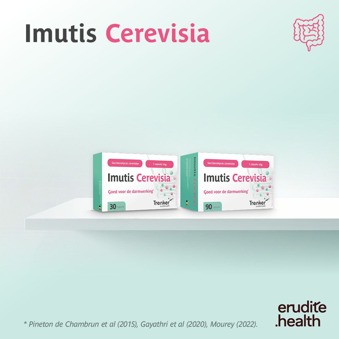 Imutis Cerevisia: Voor de ondersteuning van een goede darmwerking.