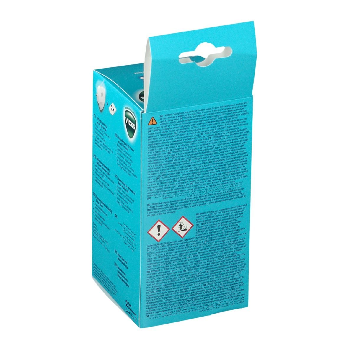 Vicks VH1700E-EMEA Comforting Vapors Menthol & Essentiële Oliën +36 Maanden