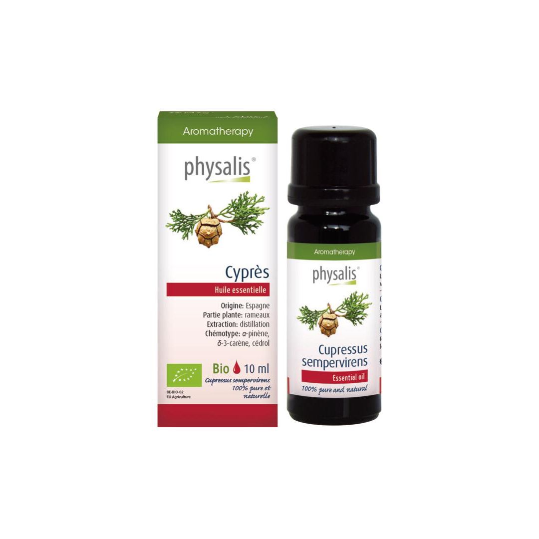 Physalis Cyprès Huile Essentielle Bio