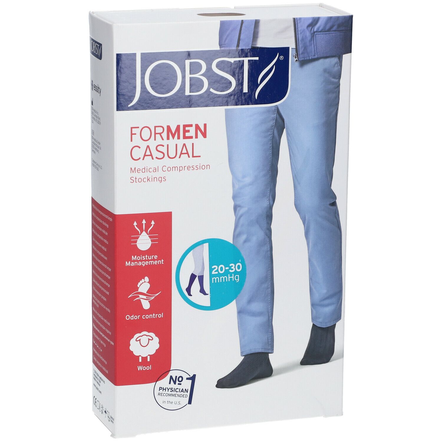 JOBST for Men K2 Casual Large Navy