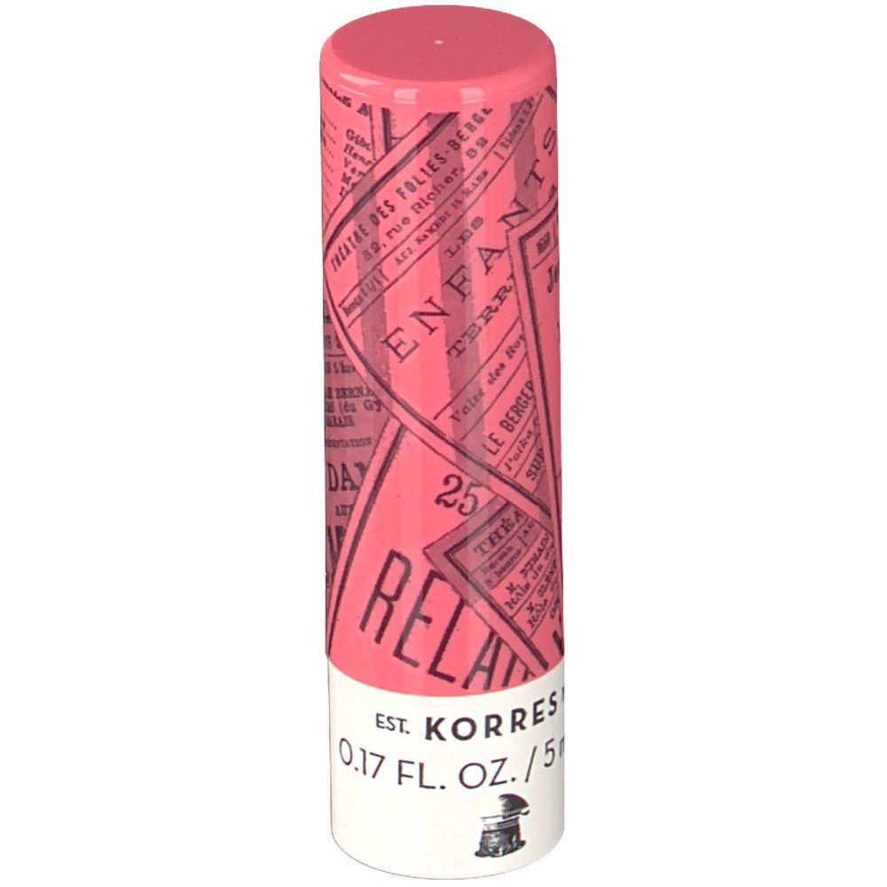 Korres Lip Butter Stick Mandarin SPF15 Peach