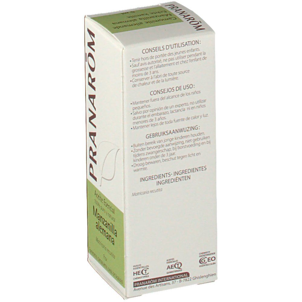 Pranarôm Huile Essentielle Camomille Allemande