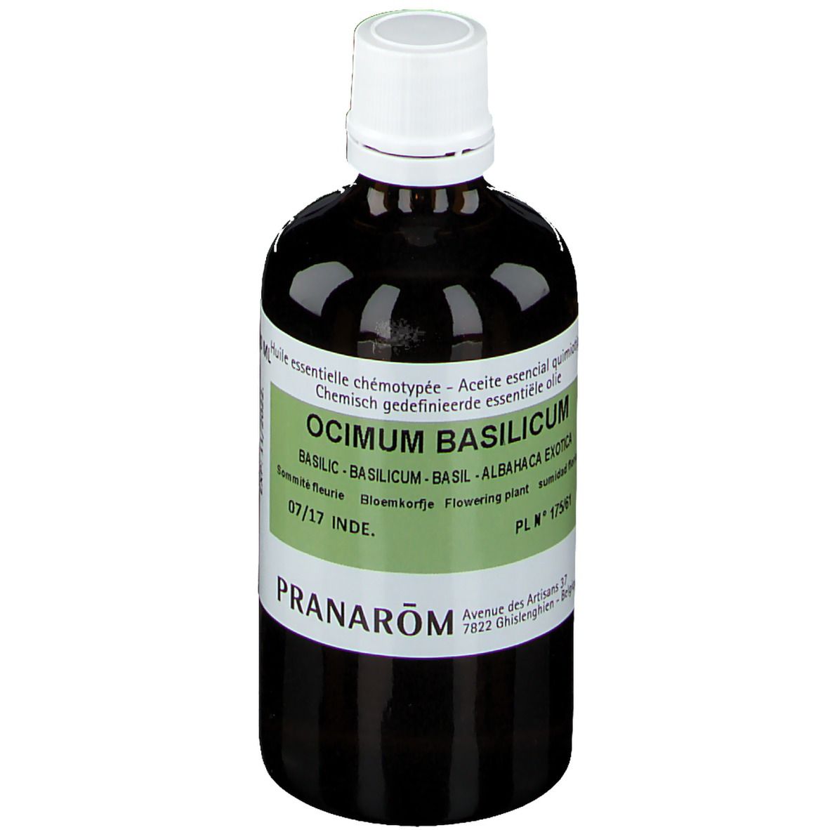 Pranarom Basilicum Exot Pakistan Essentiële Olie