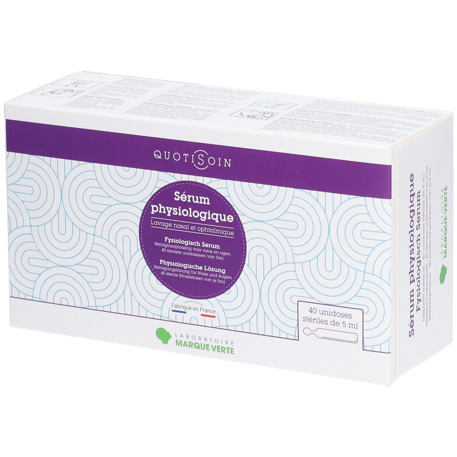 Marque Verte Physiologisch Serum