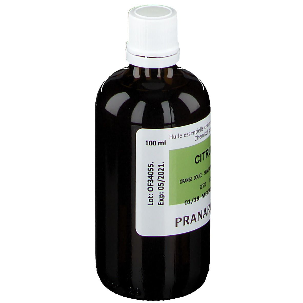 Pranarôm Orange Douce Huile Essentielle