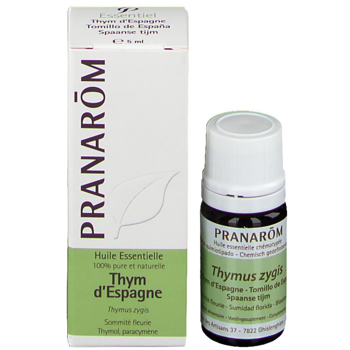 Pranarom Tijm Spanje 2397 Essentiële Olie