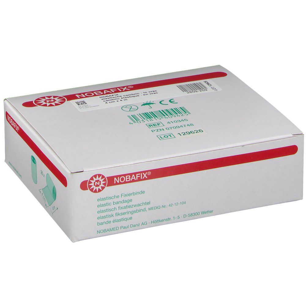 Nobafix Cambric Élastique 4cmx4m Vrac 9500360