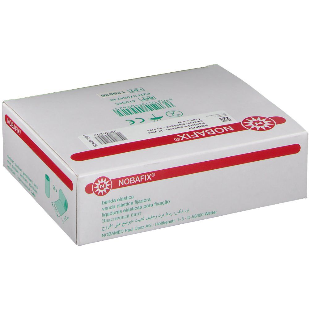 Nobafix Cambric Élastique 4cmx4m Vrac 9500360