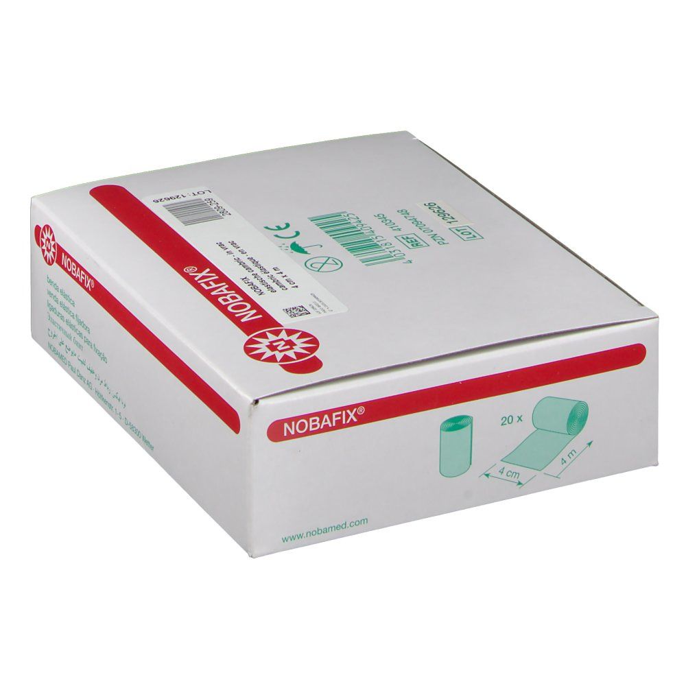 Nobafix Cambric Élastique 4cmx4m Vrac 9500360