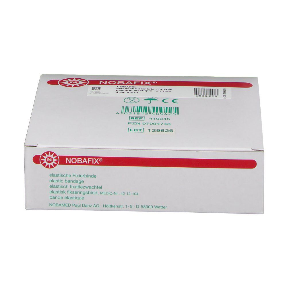 Nobafix Cambric Élastique 4cmx4m Vrac 9500360