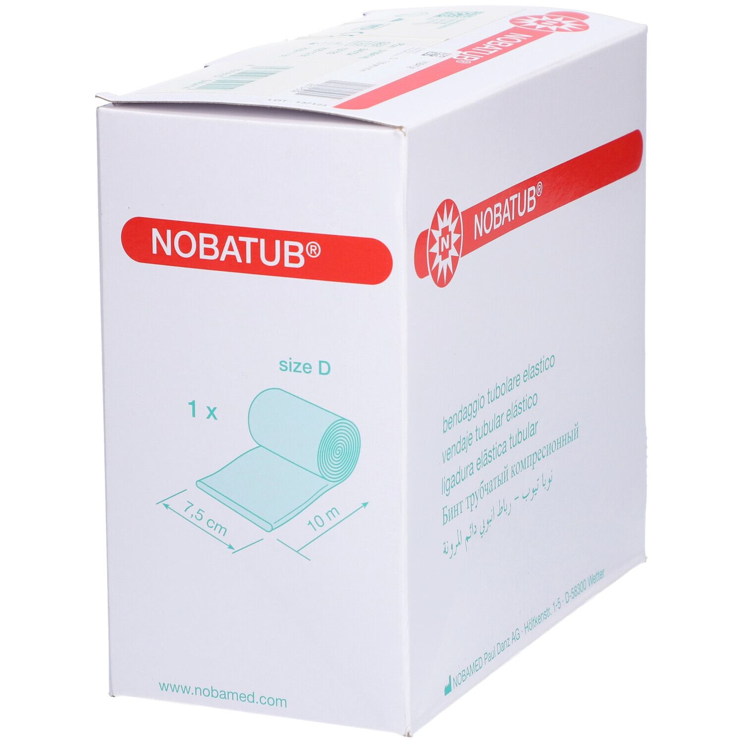 Noba Nobatub D 7,5cmx10m 9580650