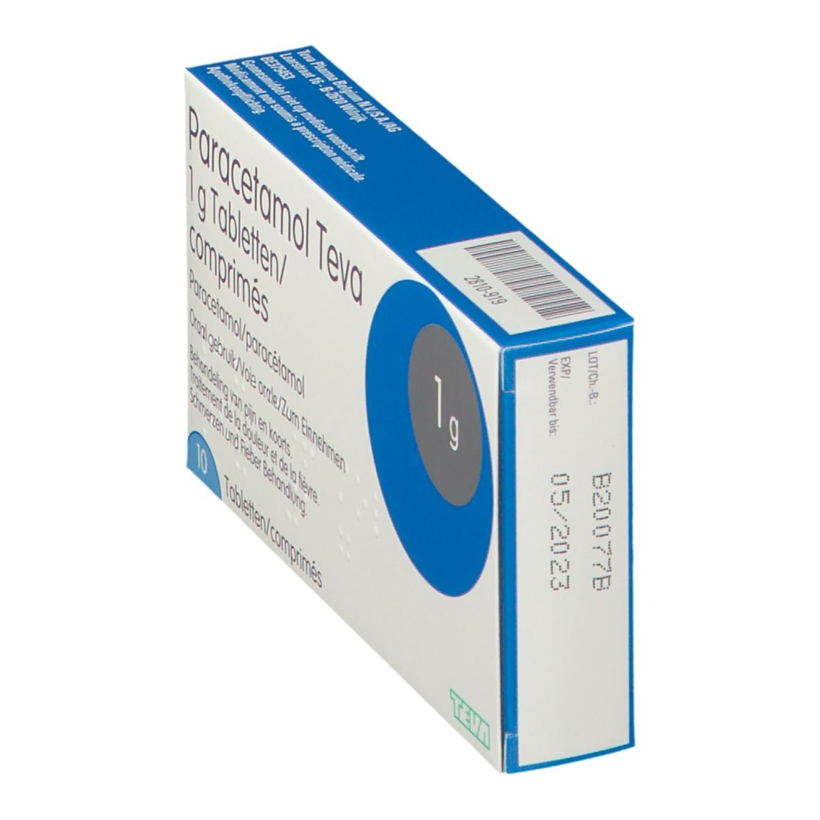 Paracetamol Teva 1 g