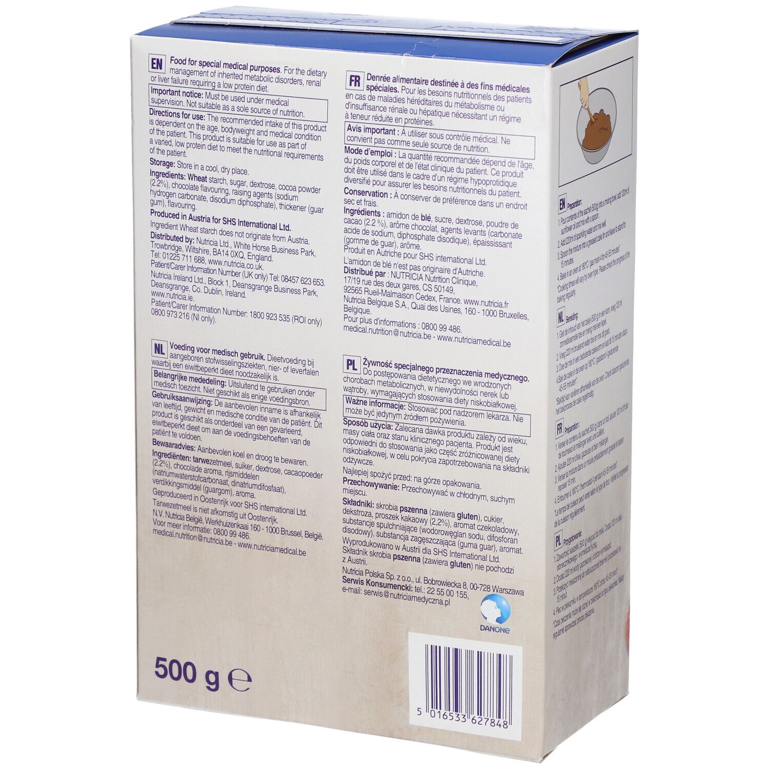 Loprofin Cake Mix Chocolat