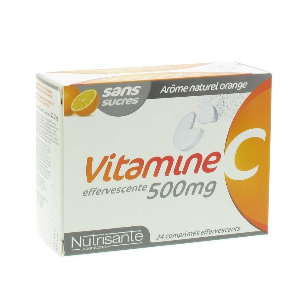 Nutrisanté Vitamine C 500mg Effervescente