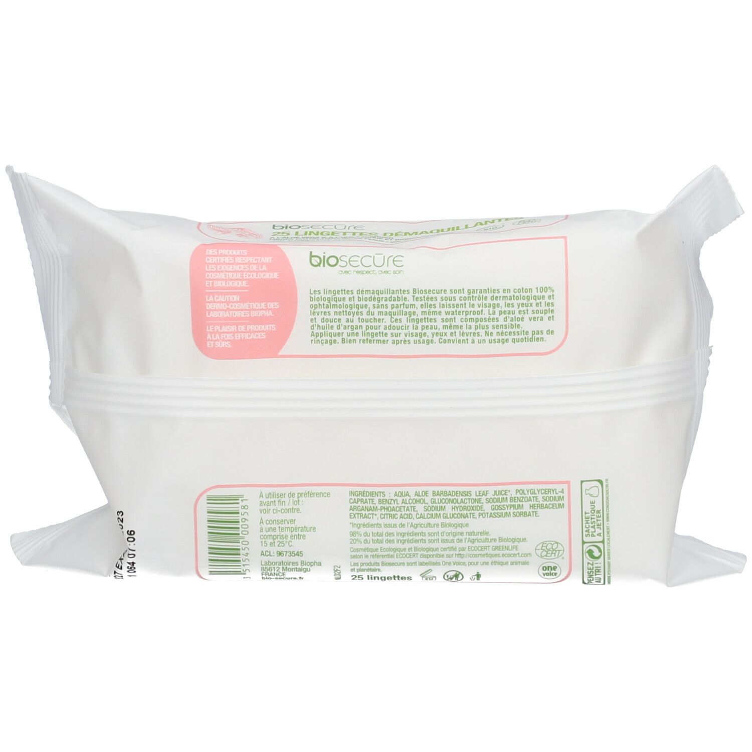 Bio Secure Reinigingsdoekjes
