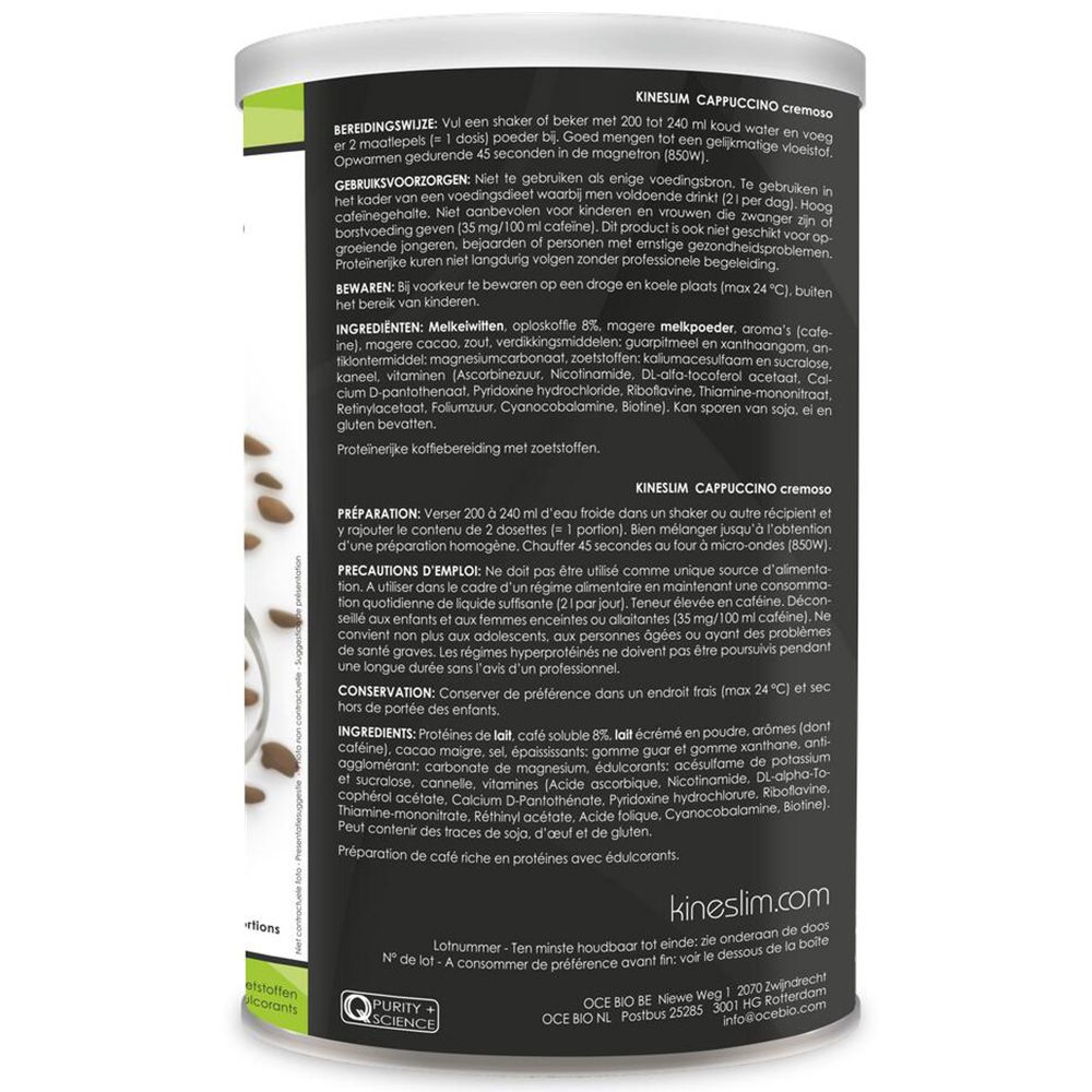 Kineslim Cappuccino Cremoso