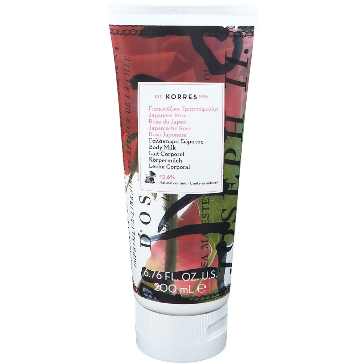 Korres KB Lait Corporel Rose du Japon