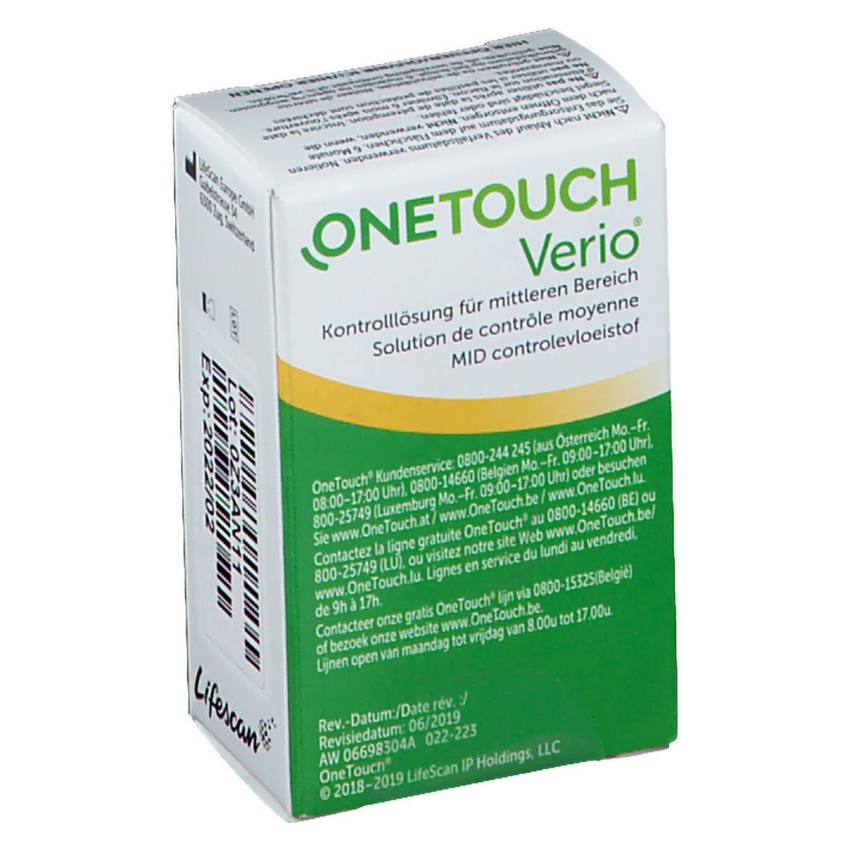 One Touch Verio Control 02222301