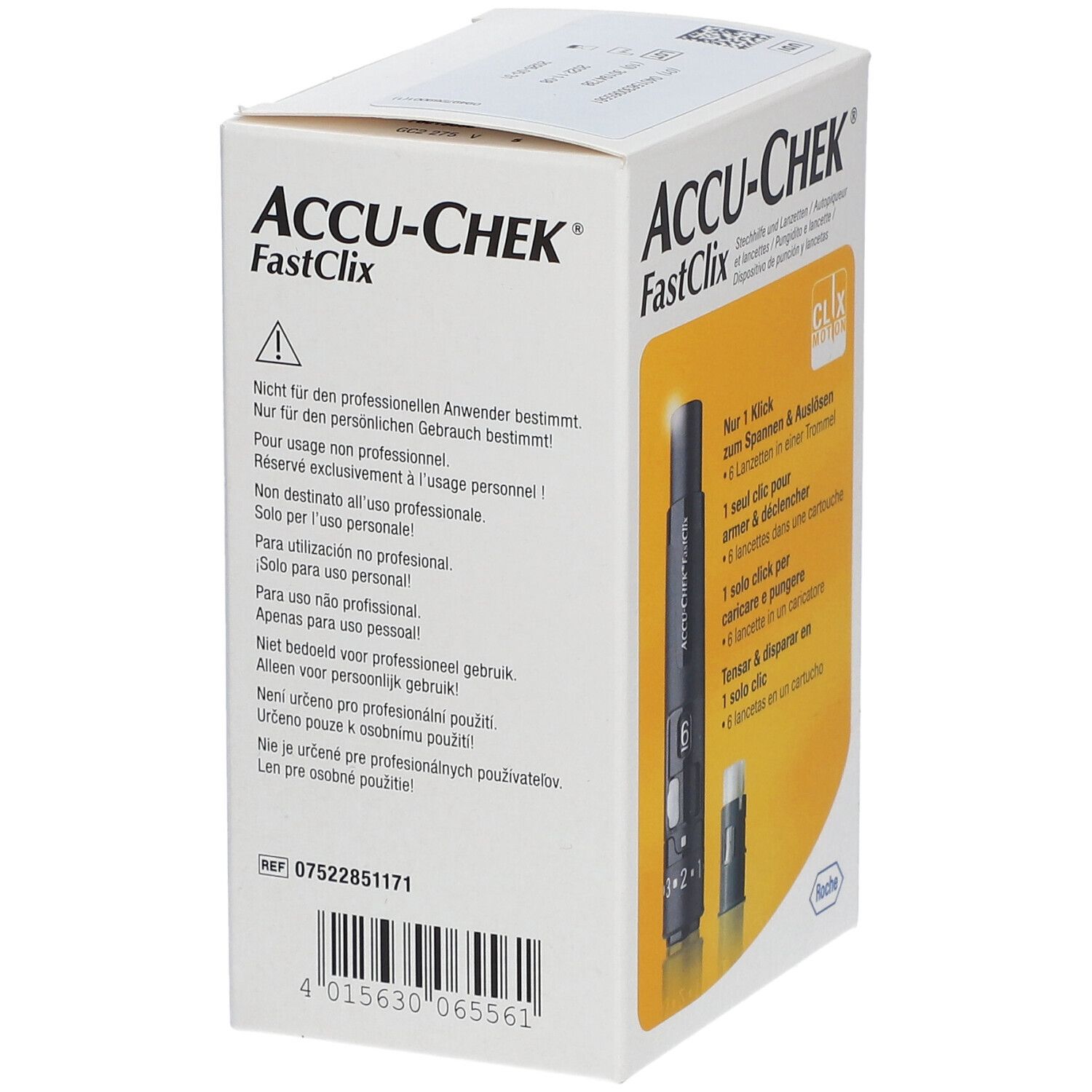 Accu-Chek FastClix Prikpen + 6 Lancetten