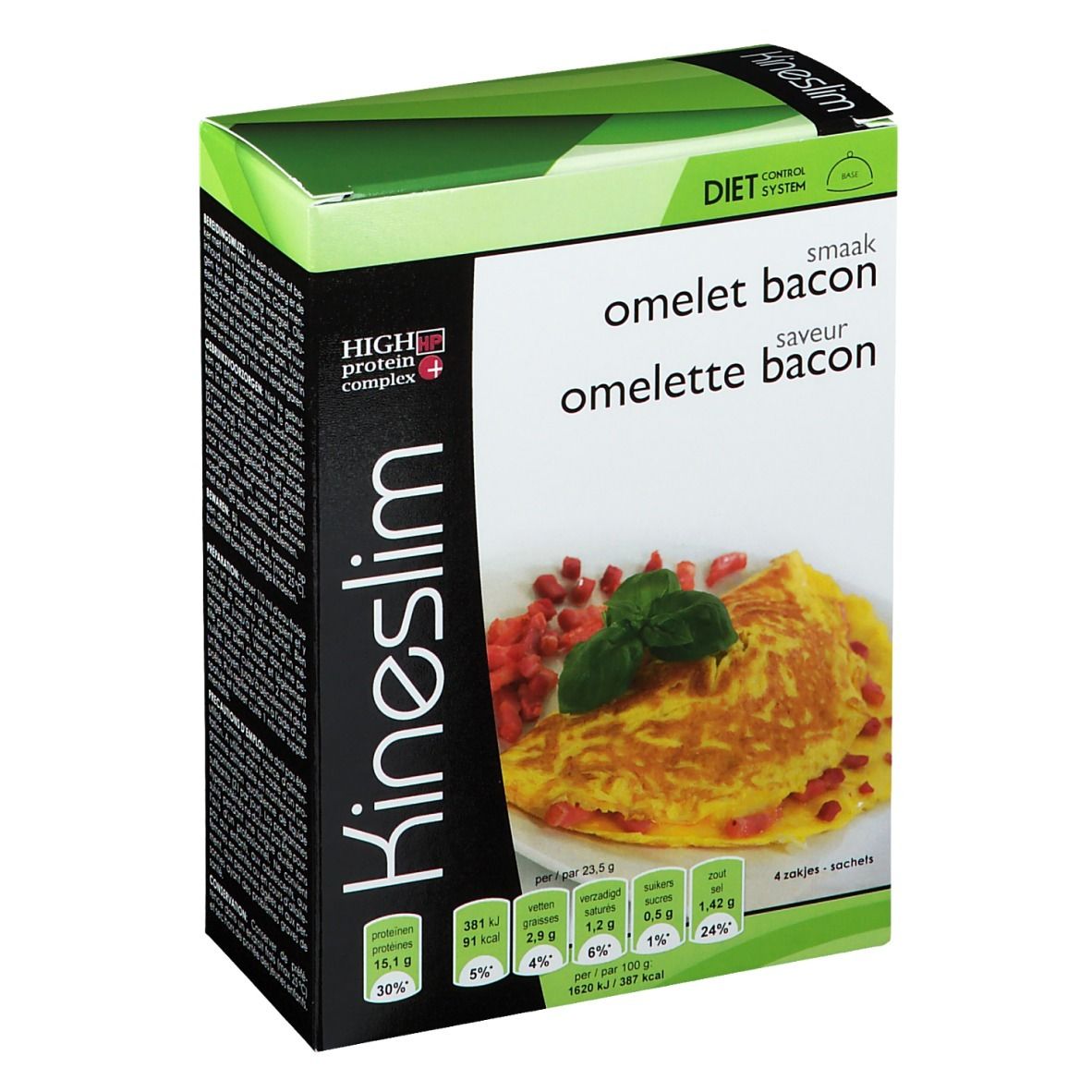 Kineslim Omelette au Bacon