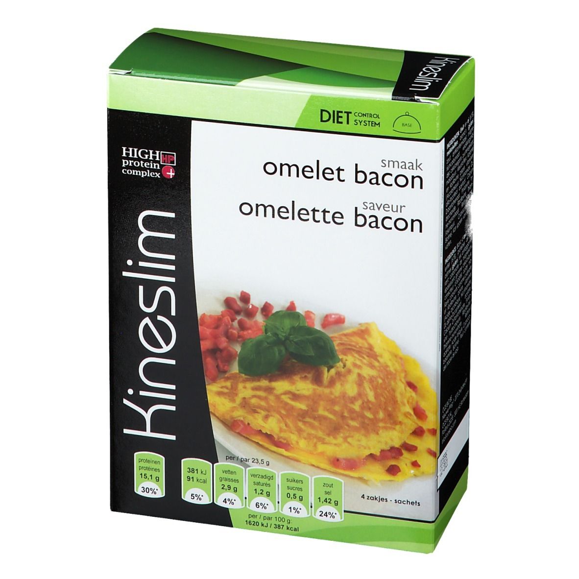 Kineslim Omelette au Bacon