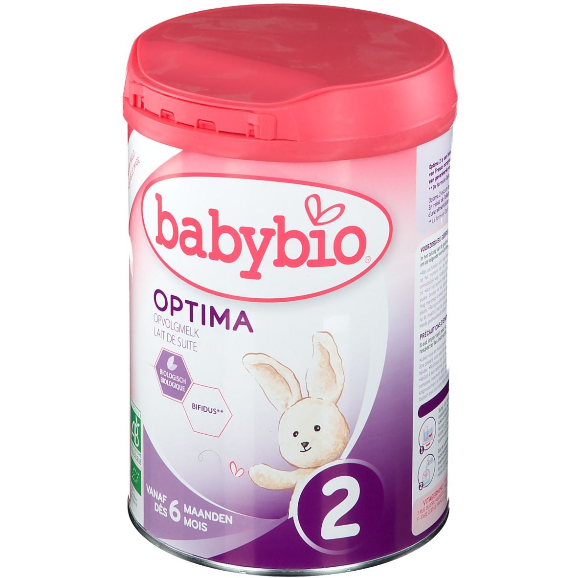 Babybio Optima 2 Lait de Suite +6 Mois