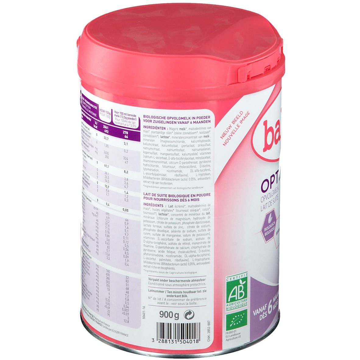 Babybio Optima 2 Lait de Suite +6 Mois