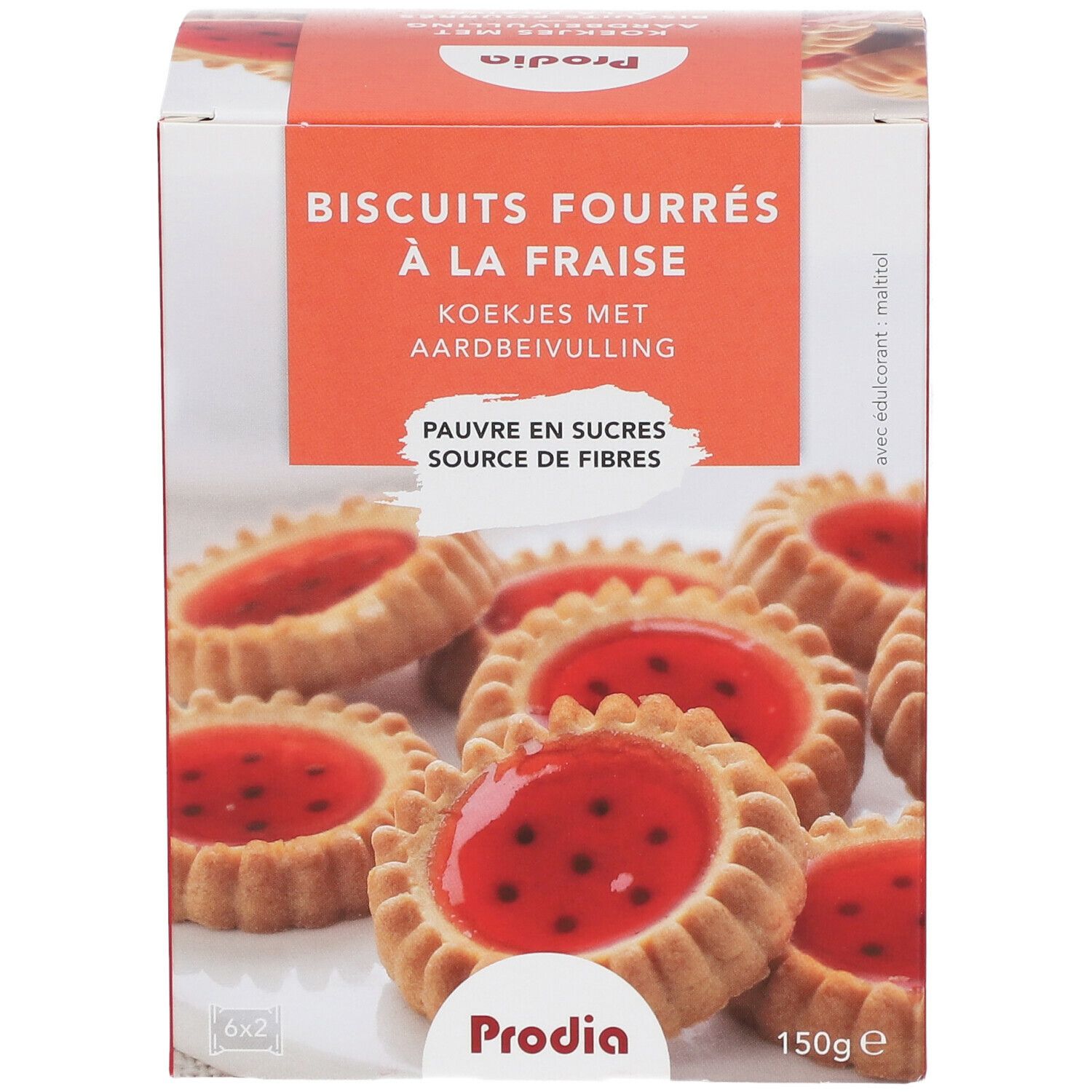 Prodia Biscuits Fourres Fraise